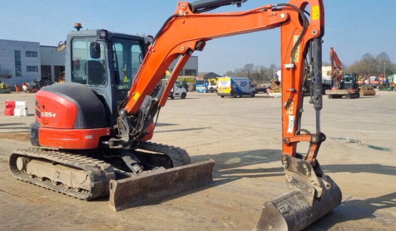 2018 Kubota U55-4 Mini Excavators For Auction: Leeds, UK – 30th April, 1st, 2nd & 3rd May 25 full