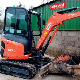 2.7T Excavator Kubota U27-4 2023