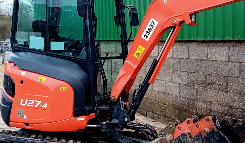 2.7T Excavator Kubota U27-4 2023