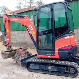 2.7T Excavator Kubota U27-4 2023 full
