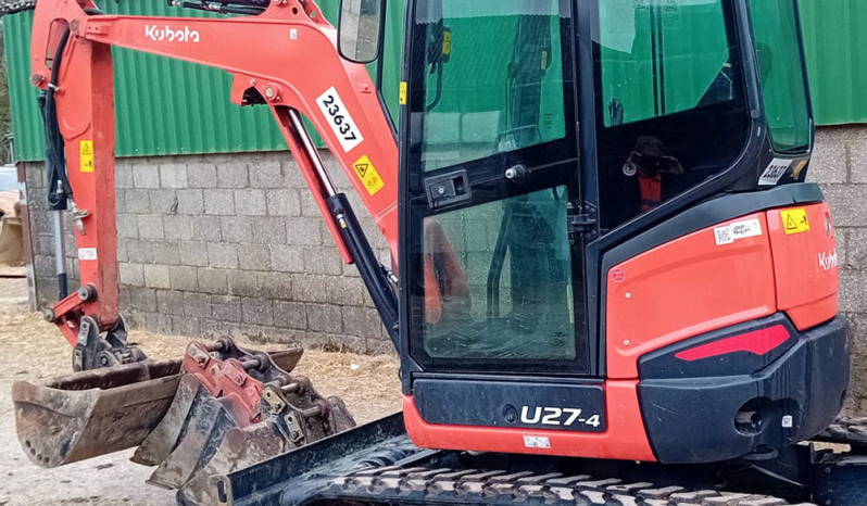 2.7T Excavator Kubota U27-4 2023 full