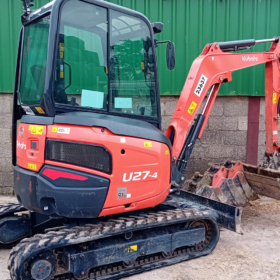 2.7T Excavator Kubota U27-4 2023 full