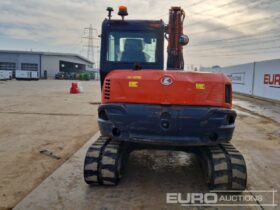 2019 Kubota KX080-4A 6 Ton+ Excavators For Auction: Leeds, UK – 30th April, 1st, 2nd & 3rd May 25 full