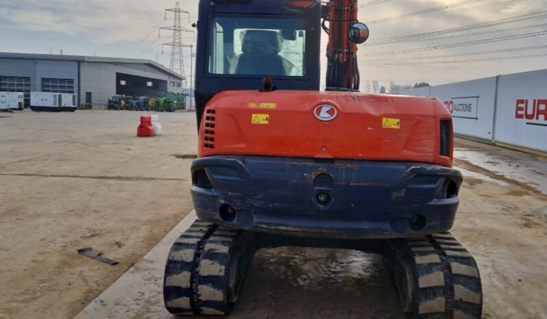 2019 Kubota KX080-4A 6 Ton+ Excavators For Auction: Leeds, UK – 30th April, 1st, 2nd & 3rd May 25 full