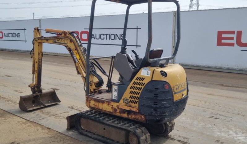 Case 15 Mini Excavators For Auction: Leeds, UK – 30th April, 1st, 2nd & 3rd May 25 full