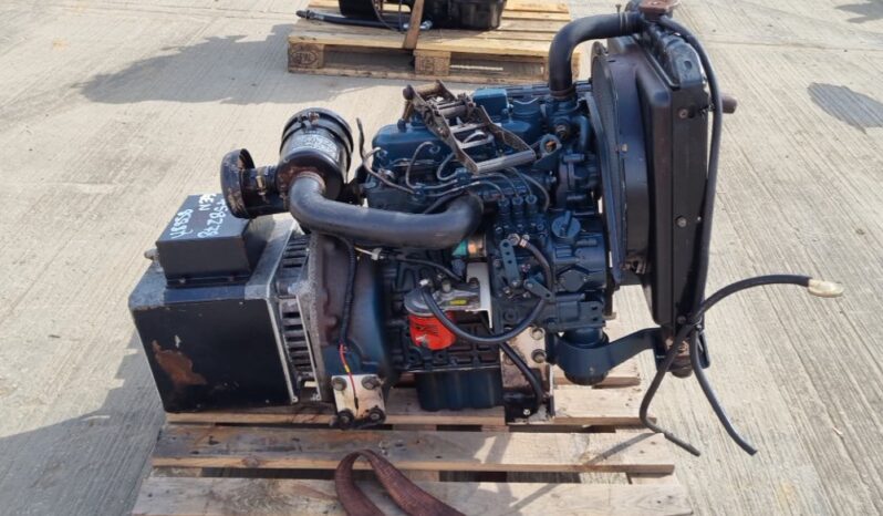 Kubota Generator, 3 Cylinder Engine Generators For Auction: Leeds, UK – 30th April, 1st, 2nd & 3rd May 25 full