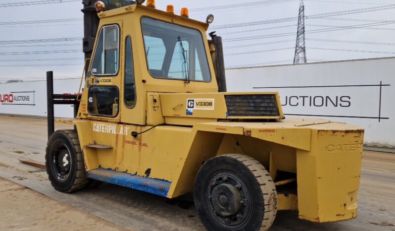 CAT V330B Forklifts For Auction: Leeds, UK – 30th April, 1st, 2nd & 3rd May 25 full