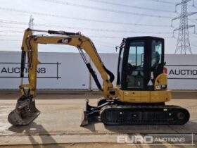 2018 CAT 305E2 Mini Excavators For Auction: Leeds, UK – 30th April, 1st, 2nd & 3rd May 25 full