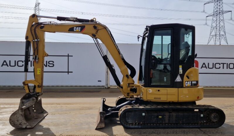 2018 CAT 305E2 Mini Excavators For Auction: Leeds, UK – 30th April, 1st, 2nd & 3rd May 25 full