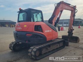 2016 Kubota KX080-4 6 Ton+ Excavators For Auction: Leeds, UK – 30th April, 1st, 2nd & 3rd May 25 full