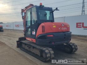 2016 Kubota KX080-4 6 Ton+ Excavators For Auction: Leeds, UK – 30th April, 1st, 2nd & 3rd May 25 full