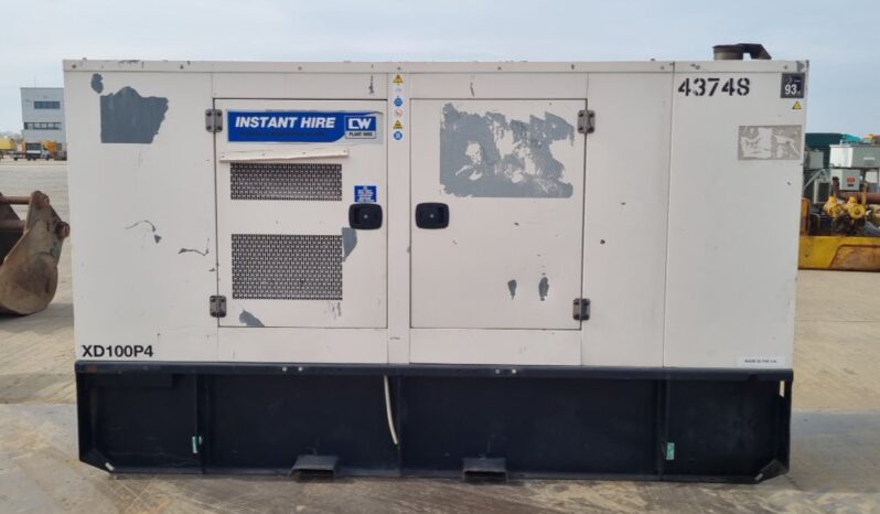 FG Wilson XD100P4 Generators For Auction: Leeds, UK – 30th April, 1st, 2nd & 3rd May 25 full