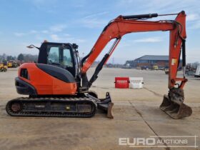 2019 Kubota KX080-4A 6 Ton+ Excavators For Auction: Leeds, UK – 30th April, 1st, 2nd & 3rd May 25 full