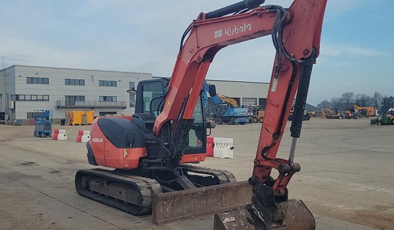 2016 Kubota KX080-4 6 Ton+ Excavators For Auction: Leeds, UK – 30th April, 1st, 2nd & 3rd May 25 full
