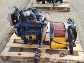ArcGen Generator, Kubota Engine (Spares) Generators For Auction: Leeds, UK – 30th April, 1st, 2nd & 3rd May 25 full
