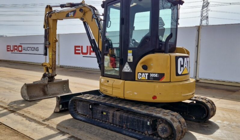 2018 CAT 305E2 Mini Excavators For Auction: Leeds, UK – 30th April, 1st, 2nd & 3rd May 25 full