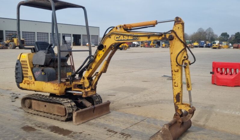 Case 15 Mini Excavators For Auction: Leeds, UK – 30th April, 1st, 2nd & 3rd May 25 full