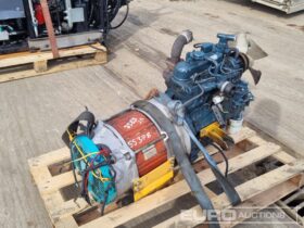 ArcGen Generator, Kubota Engine (Spares) Generators For Auction: Leeds, UK – 30th April, 1st, 2nd & 3rd May 25 full