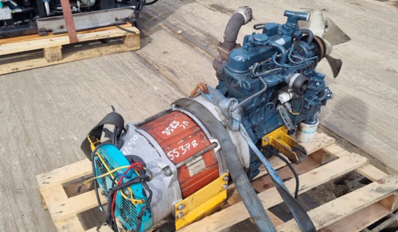 ArcGen Generator, Kubota Engine (Spares) Generators For Auction: Leeds, UK – 30th April, 1st, 2nd & 3rd May 25 full