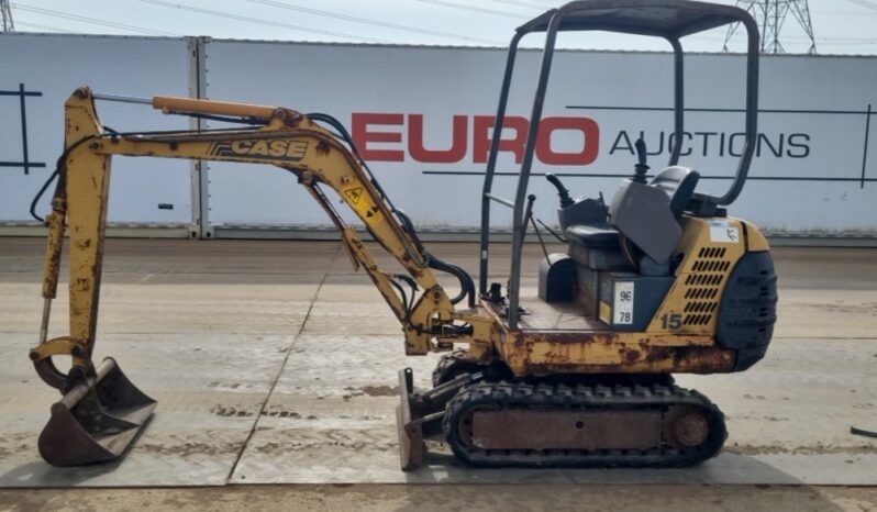 Case 15 Mini Excavators For Auction: Leeds, UK – 30th April, 1st, 2nd & 3rd May 25 full