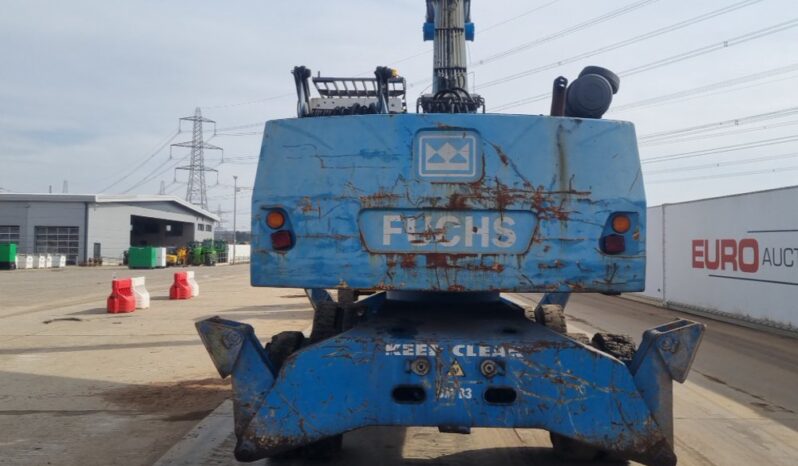 Fuchs MHL350 Wheeled Excavators For Auction: Leeds, UK – 30th April, 1st, 2nd & 3rd May 25 full
