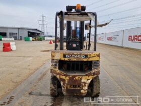 Daewoo D30S Forklifts For Auction: Leeds, UK – 30th April, 1st, 2nd & 3rd May 25 full