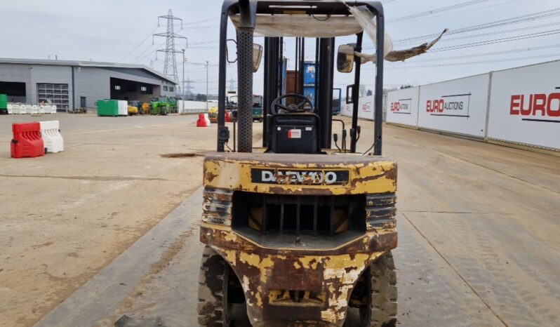 Daewoo D30S Forklifts For Auction: Leeds, UK – 30th April, 1st, 2nd & 3rd May 25 full