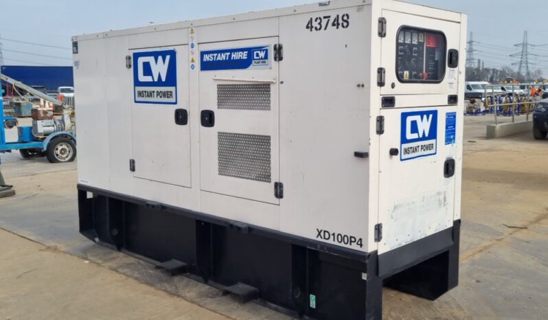 FG Wilson XD100P4 Generators For Auction: Leeds, UK – 30th April, 1st, 2nd & 3rd May 25 full