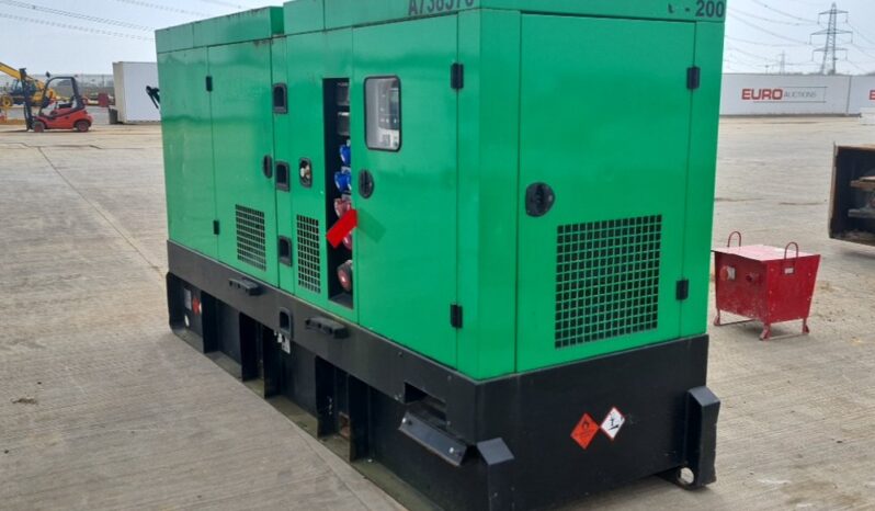 2016 JCB 200kVA Generator, John Deere Engine Generators For Auction: Leeds, UK – 30th April, 1st, 2nd & 3rd May 25 full