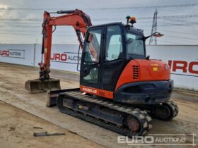 2019 Kubota KX080-4A 6 Ton+ Excavators For Auction: Leeds, UK – 30th April, 1st, 2nd & 3rd May 25 full