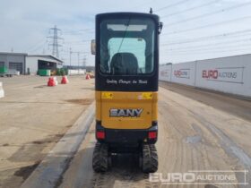 2022 Sany SY18C Mini Excavators For Auction: Leeds, UK – 30th April, 1st, 2nd & 3rd May 25 full