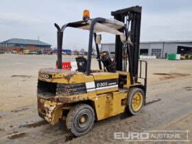 Daewoo D30S Forklifts For Auction: Leeds, UK – 30th April, 1st, 2nd & 3rd May 25 full