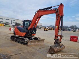 2019 Kubota KX080-4A 6 Ton+ Excavators For Auction: Leeds, UK – 30th April, 1st, 2nd & 3rd May 25 full