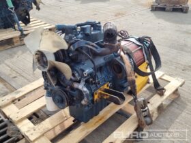 ArcGen Generator, Kubota Engine (Spares) Generators For Auction: Leeds, UK – 30th April, 1st, 2nd & 3rd May 25