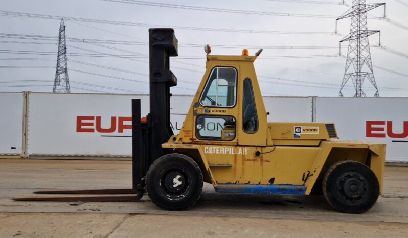 CAT V330B Forklifts For Auction: Leeds, UK – 30th April, 1st, 2nd & 3rd May 25 full