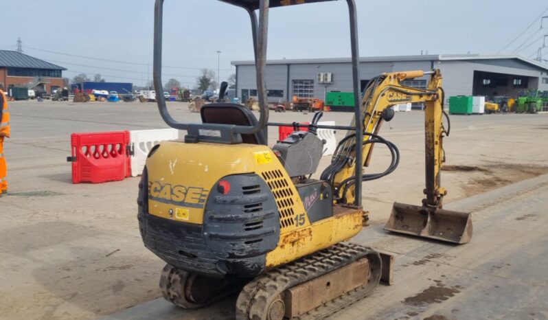 Case 15 Mini Excavators For Auction: Leeds, UK – 30th April, 1st, 2nd & 3rd May 25 full