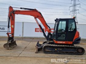 2019 Kubota KX080-4A 6 Ton+ Excavators For Auction: Leeds, UK – 30th April, 1st, 2nd & 3rd May 25 full