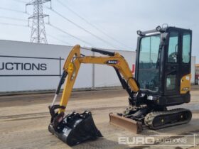 2022 Sany SY18C Mini Excavators For Auction: Leeds, UK – 30th April, 1st, 2nd & 3rd May 25