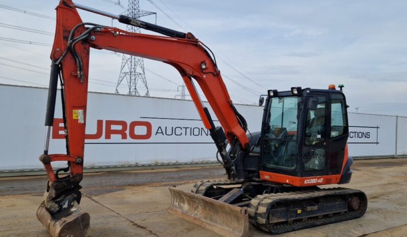 2019 Kubota KX080-4A 6 Ton+ Excavators For Auction: Leeds, UK – 30th April, 1st, 2nd & 3rd May 25