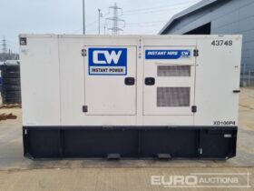 FG Wilson XD100P4 Generators For Auction: Leeds, UK – 30th April, 1st, 2nd & 3rd May 25 full