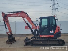 2016 Kubota KX080-4 6 Ton+ Excavators For Auction: Leeds, UK – 30th April, 1st, 2nd & 3rd May 25 full