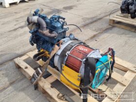 ArcGen Generator, Kubota Engine (Spares) Generators For Auction: Leeds, UK – 30th April, 1st, 2nd & 3rd May 25 full