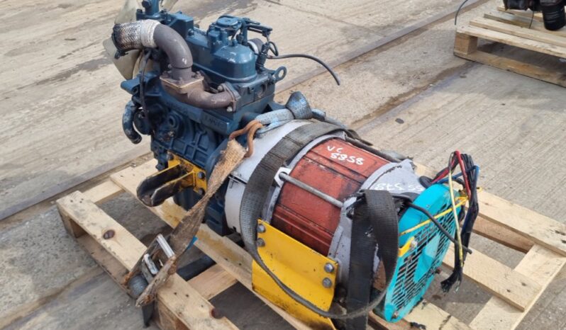 ArcGen Generator, Kubota Engine (Spares) Generators For Auction: Leeds, UK – 30th April, 1st, 2nd & 3rd May 25 full