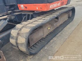 2016 Kubota KX080-4 6 Ton+ Excavators For Auction: Leeds, UK – 30th April, 1st, 2nd & 3rd May 25 full