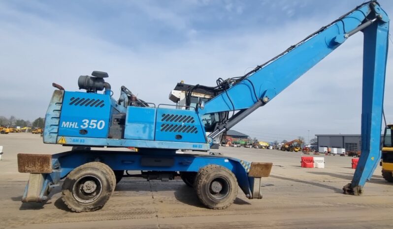 Fuchs MHL350 Wheeled Excavators For Auction: Leeds, UK – 30th April, 1st, 2nd & 3rd May 25 full