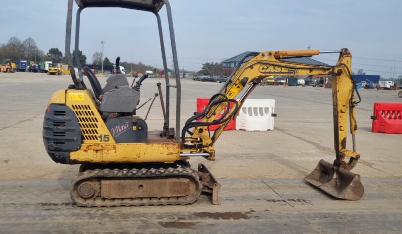 Case 15 Mini Excavators For Auction: Leeds, UK – 30th April, 1st, 2nd & 3rd May 25 full