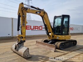 2018 CAT 305E2 Mini Excavators For Auction: Leeds, UK – 30th April, 1st, 2nd & 3rd May 25