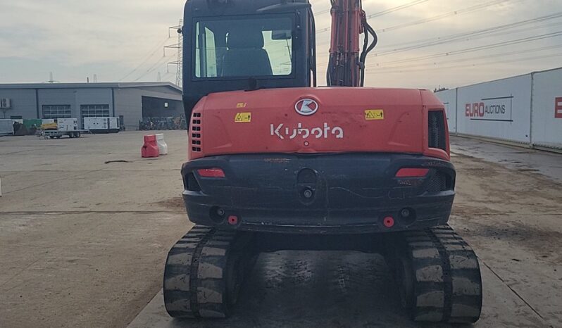 2016 Kubota KX080-4 6 Ton+ Excavators For Auction: Leeds, UK – 30th April, 1st, 2nd & 3rd May 25 full