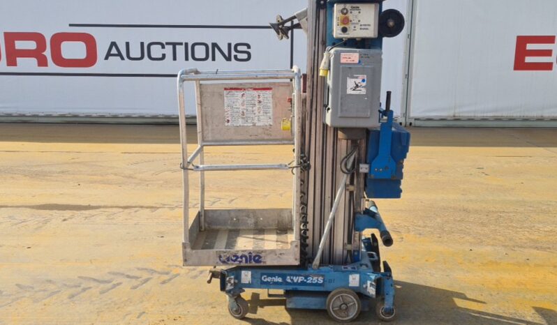 Genie AWP Manlifts For Auction: Leeds, UK – 30th April, 1st, 2nd & 3rd May 25 full