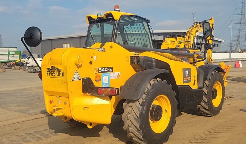 2020 JCB 540-140 Hi Viz Telehandlers For Auction: Leeds, UK – 30th April, 1st, 2nd & 3rd May 25 full